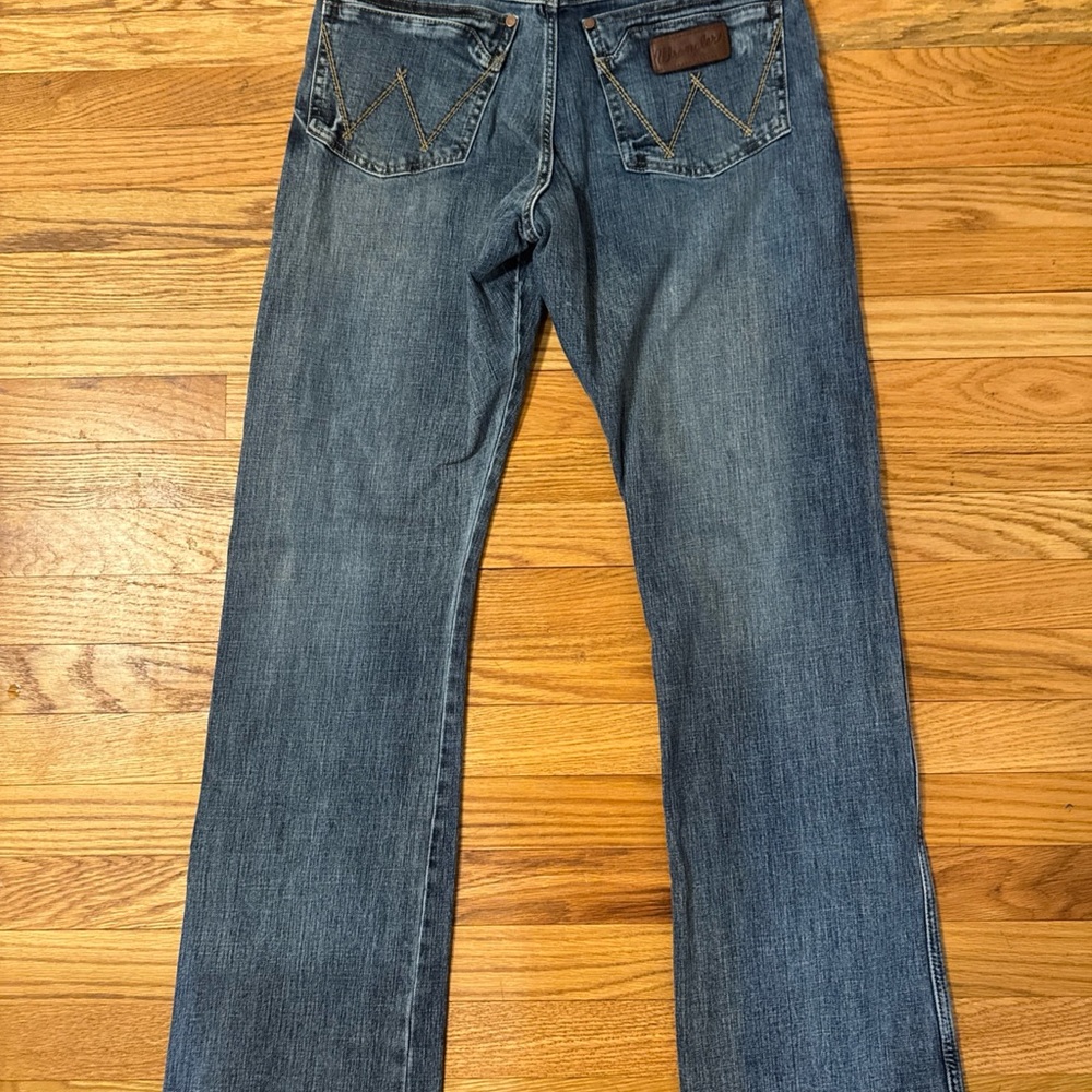 Wrangler Retro Relaxed Boot Cut Men’s Jeans Size 30x34 - Picture 4 of 7